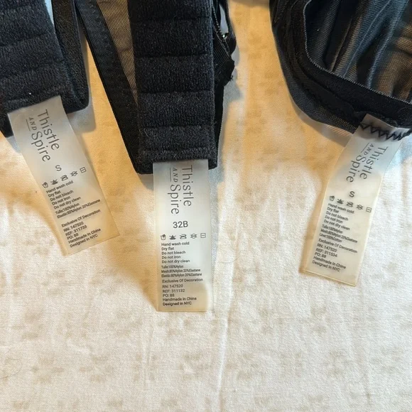 Thistle and Spire Scylla 3 piece set 32b small panty and garter suspender - Picture 5 of 5